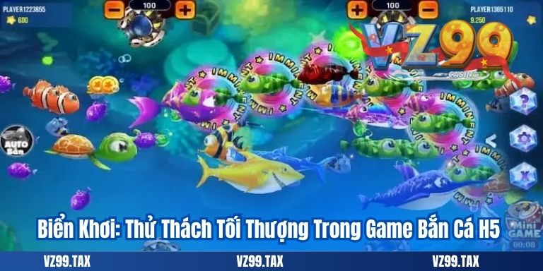 Biển Khơi: Thử Thách Tối Thượng Trong Game Bắn Cá H5