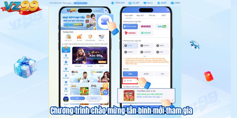 Chương trình chào mừng tân binh mới tham gia