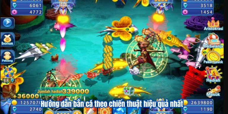 Hướng dẫn bắn cá theo chiến thuật hiệu quả nhất